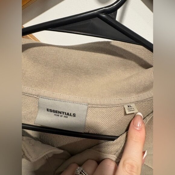 Fear of God Essentials Long-Sleeve Polo - Picture 2 of 7